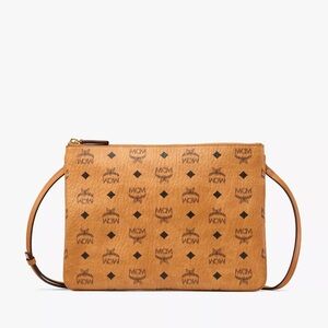 MCM MEDIUM CROSSBODY POUCH IN VISETOS ORIGINAL